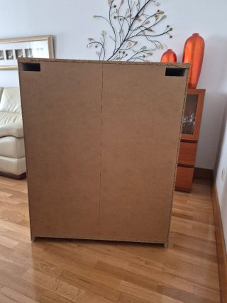 Cómoda blanca de 4 cajones