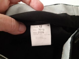 TRAJE NEGRO T.50