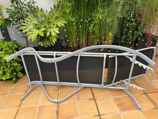 Tumbona/Hamaca de aluminio inoxidable