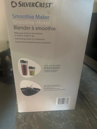 Batidora Smoothie SilverCrest 300W