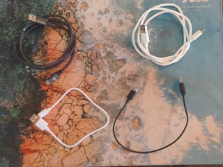 Lote 18 cables: Micro-USB, USB-C, Lightning