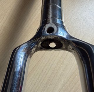 Horquilla Cromada Reynolds Campagnolo