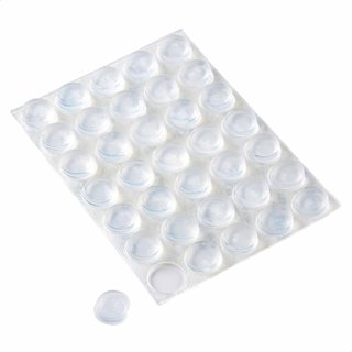 Amazon Basics Almohadillas autoadhesivas para puertas de armario y superficies