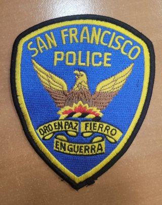 Parches Policía Costa Oeste EEUU