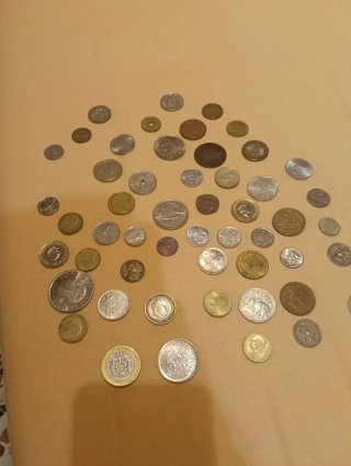 Lote de monedas antiguas