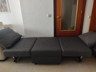 Sillón Cama 3 en 1 IKEA Gris Oscuro