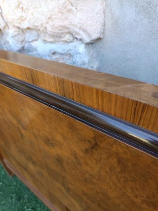 Cabecero de madera vintage del 1920