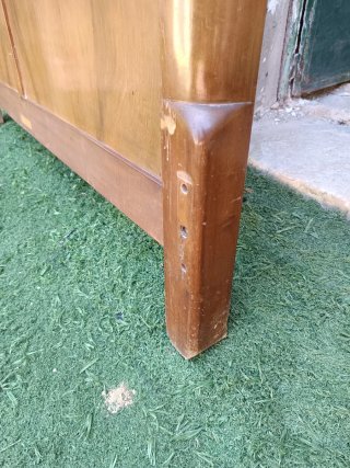 Cabecero de madera vintage del 1920