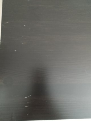 ESCRITORIO DE MADERA COLOR NEGRO
