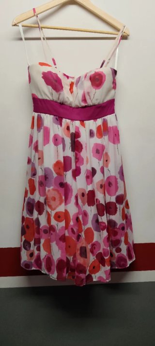 Vestido fiesta + chaqueta El Corte Inglés T40