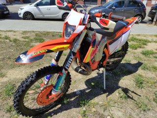 KTM 300 exc TPI 2018 Naranja/Blanca