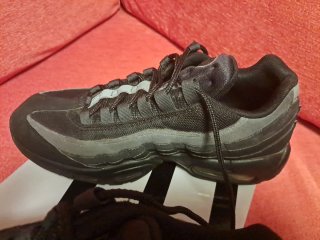 Zapatillas Nike Air Max chico negras/grises