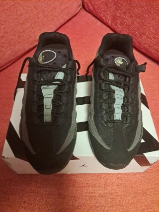 Zapatillas Nike Air Max chico negras/grises