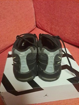 Zapatillas Nike Air Max chico negras/grises