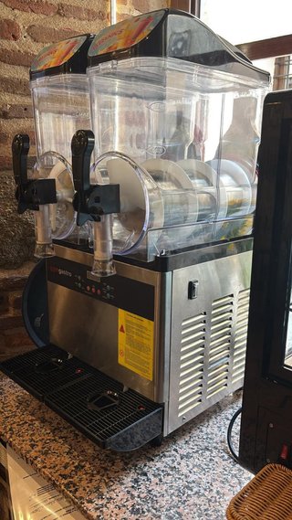 Granizadora ggm gastro 2 cubas