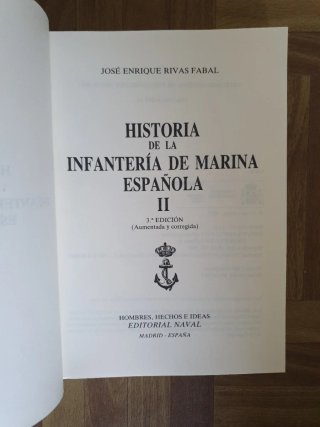 Libros Historia de la Infantería de Marina
