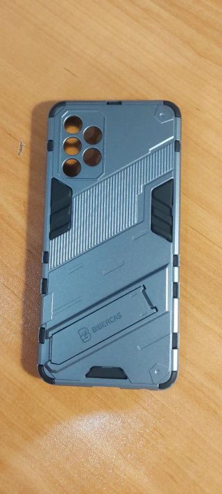 Funda BIBERCAS Samsung Galaxy A32 4G Gris