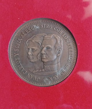 Medalla Don Juan Carlos y Doña Sofía Valencia 1976