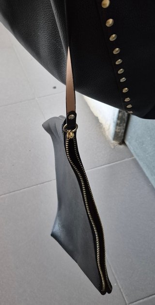 Bolso Zara Woman Negro y Beige nuevo
