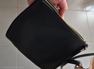 Bolso Zara Woman Negro y Beige nuevo
