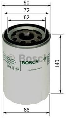 Bosch P3347 - Filtro de aceite para vehículos