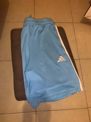 Pantalón corto Adidas azul Talla XS 12-13