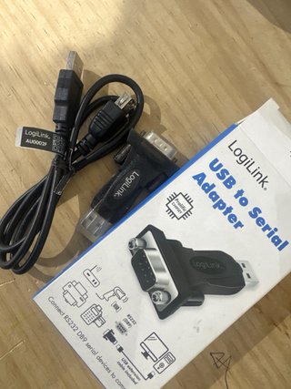 Adaptador LogiLink USB 2.0 a Serie RS232