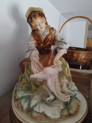 Figuras Cerámica Estilo Capodimonte