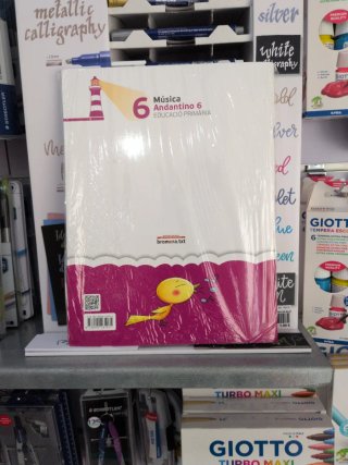 Cuaderno Música Andantino 6 Primaria