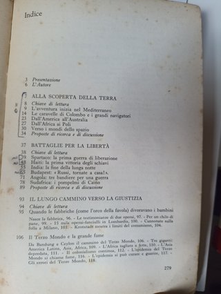 Libro "Il mondo mia patria",Teresio Bosco,SEI 1983