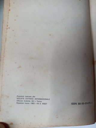 Libro "Il mondo mia patria",Teresio Bosco,SEI 1983