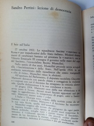 Libro "Il mondo mia patria",Teresio Bosco,SEI 1983