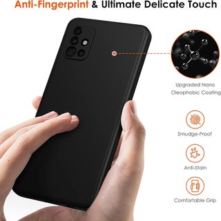 Funda para Samsung Galaxy A71 4G Negra