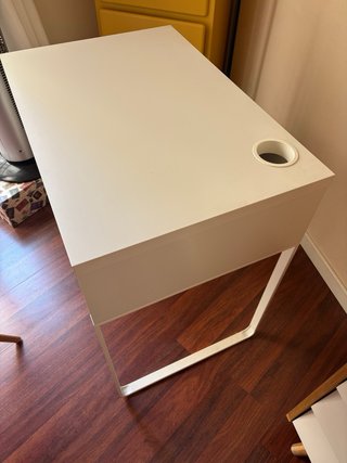 Escritorio MICKE IKEA Blanco 73x50 cm
