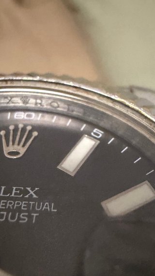 Rolex Oyster Perpetual Datejust Negro