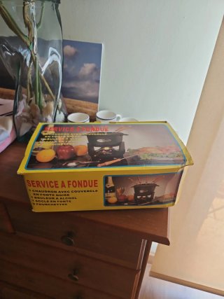 Fondue Vintage Hierro Fundido