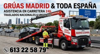 Grúa Madrid y toda españa