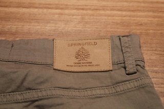 Pantalón Corto Springfield Slim W28 Topo - Nuevo