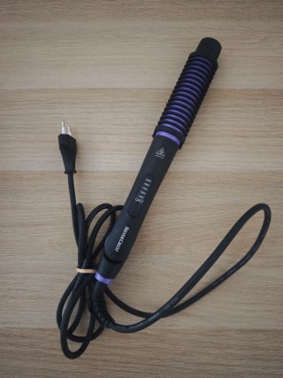 Plancha pelo SilverCrest morado y negro