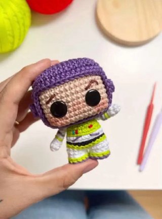Conjunto 3 figuras amigurumi Toy Story