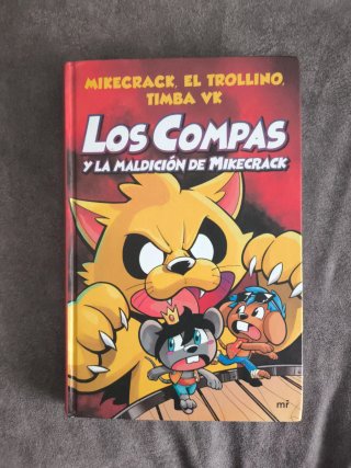 Libro Los Compas y la maldición de Mikecrack .