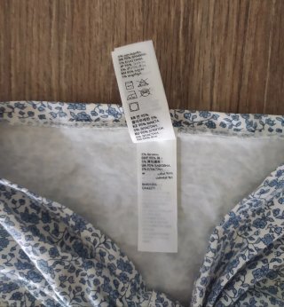 Turbante floral H&M bebé