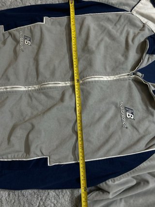 New Balance Vintage Track Jacket Grey Blue 90s