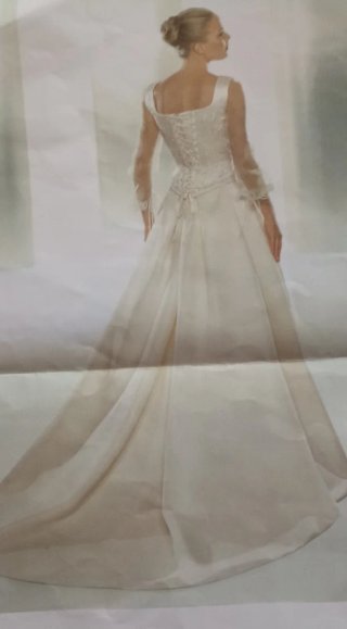 Traje Novia Pronovias Falda y Top Blanco.