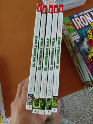 El increíble hulk bibloteca marvel