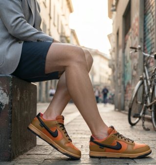 Zapatillas Nike Dunk Low GORE-TEX Wheat Cerámica.