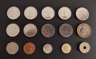 Lote de monedas del mundo