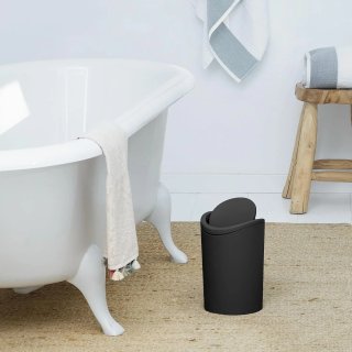 Tatay Papelera Baño con Tapa Basculante | Capacidad 6L |