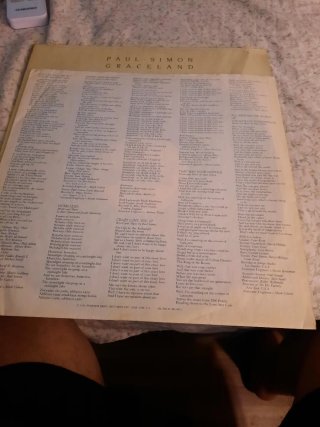 Disco Paul Simon Graceland