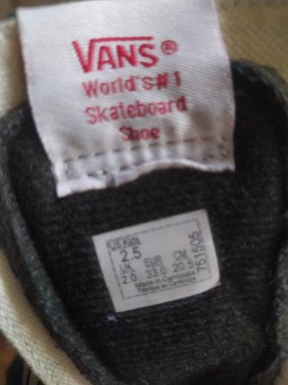 Vans de bota negros